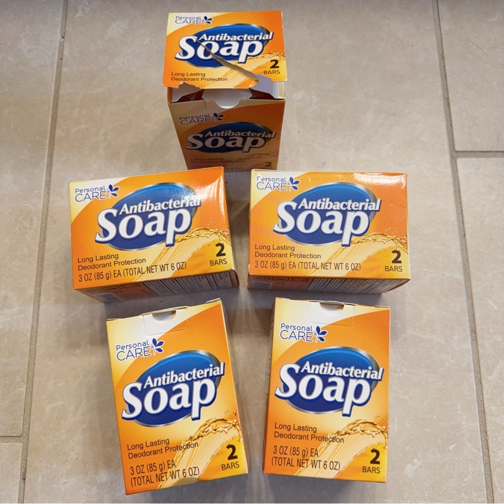 Personal Care Antibacterial Soap Long Lasting Deodorant Protection 10 Bars